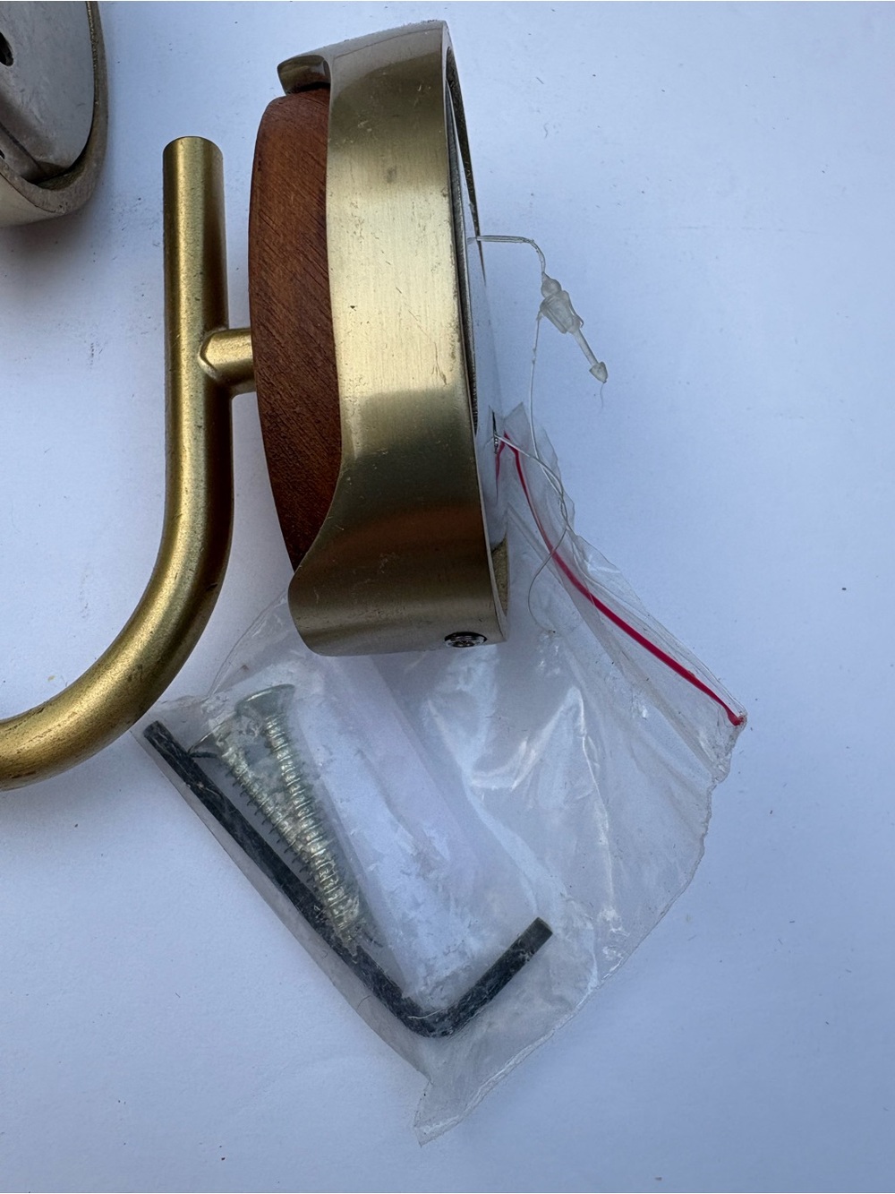 Set of 2 NWOT Anthropologie Elspeth Towel Hooks - Picture 9 of 13